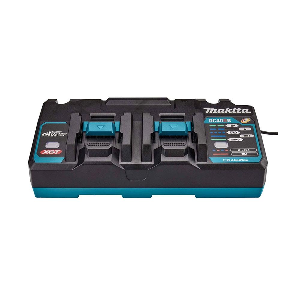 Makita 191N14-5 40V Max Li-ion XGT Twin Port Charger - Black