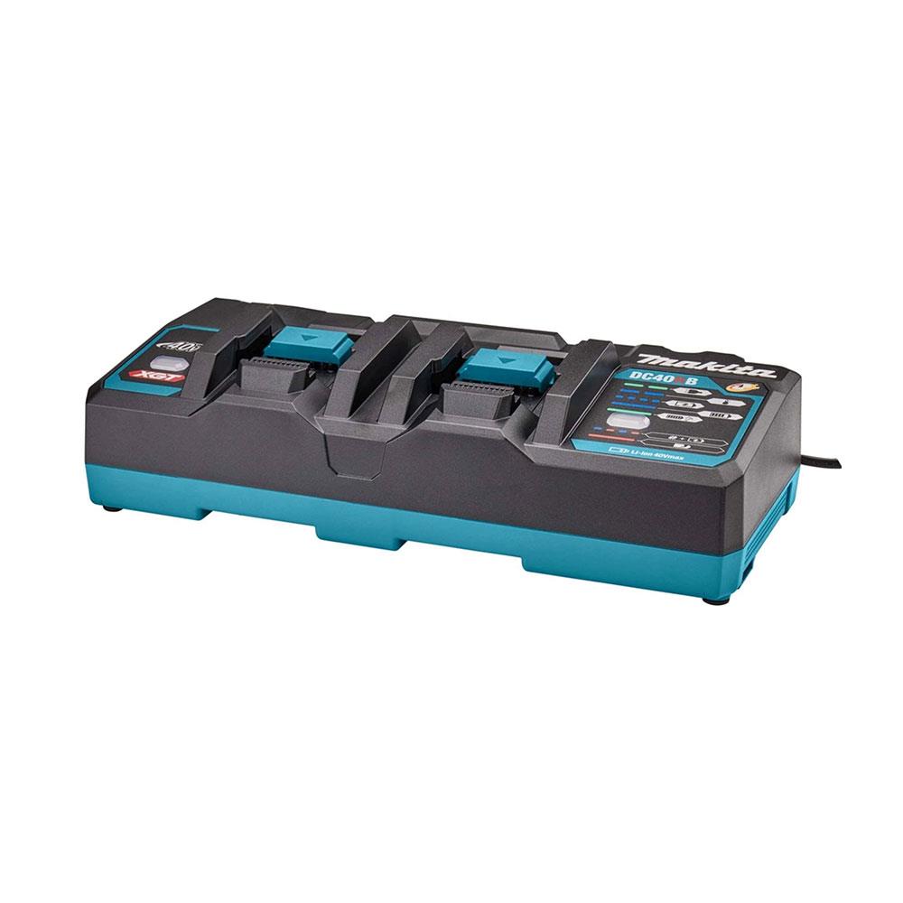 Makita 191N14-5 40V Max Li-ion XGT Twin Port Charger - Black