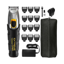 Wahl Extreme Grip Men's Beard And Stubble Trimmer Cordless Male Grooming Set - Black