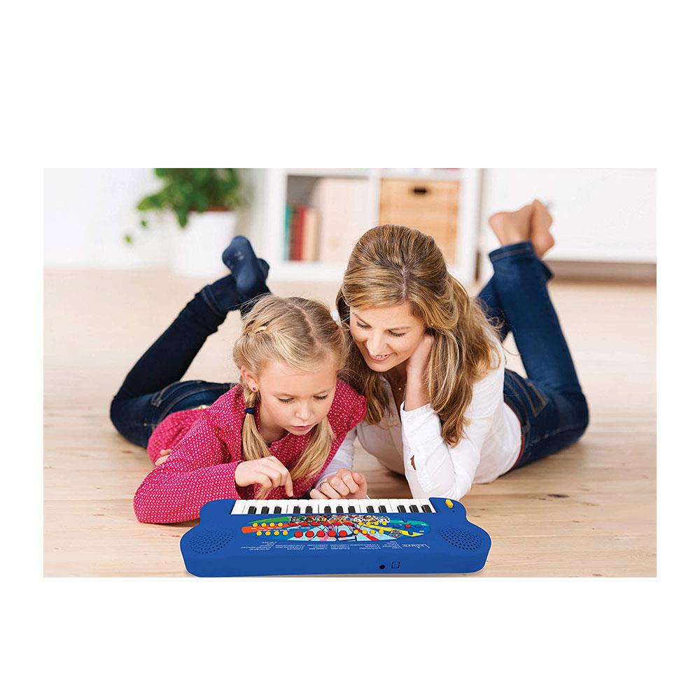 Lexibook Paw Patrol Electronic Keyboard With Mic And Line-In Cable 32 Keys Piano - Blue/Red