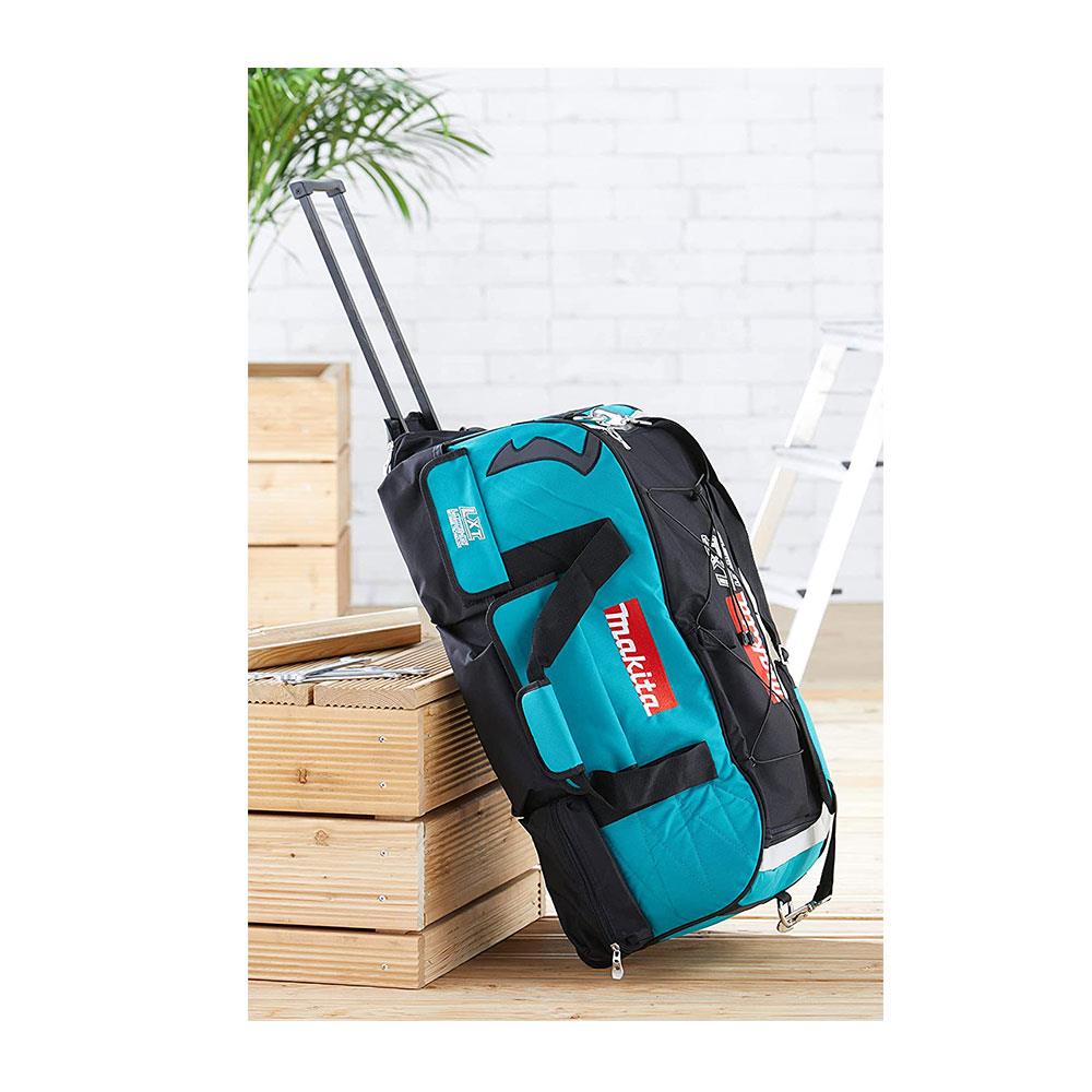 Makita LXT600 Heavy Duty Universal Tool Bag With Wheels And Drawbar - Muliticolour