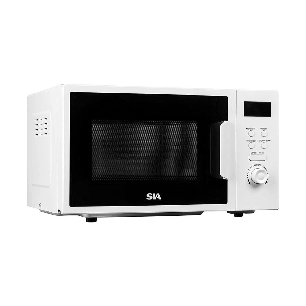 SIA Digital Freestanding Microwave 5 Power Levels 700W 20 Litres - White Secondary image