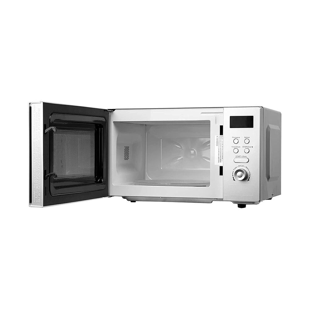 SIA Digital Freestanding Microwave 5 Power Levels 700W 20 Liters - Silver