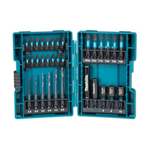 Makita Impact Screwdriver Bit Sets 33 Piece - Black