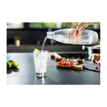 SodaStream Terra Sparkling Water Maker Machine And 1 Litre Reusable Water Bottle With 60 Litre Quick Connect CO2 Gas Cylinder – Black