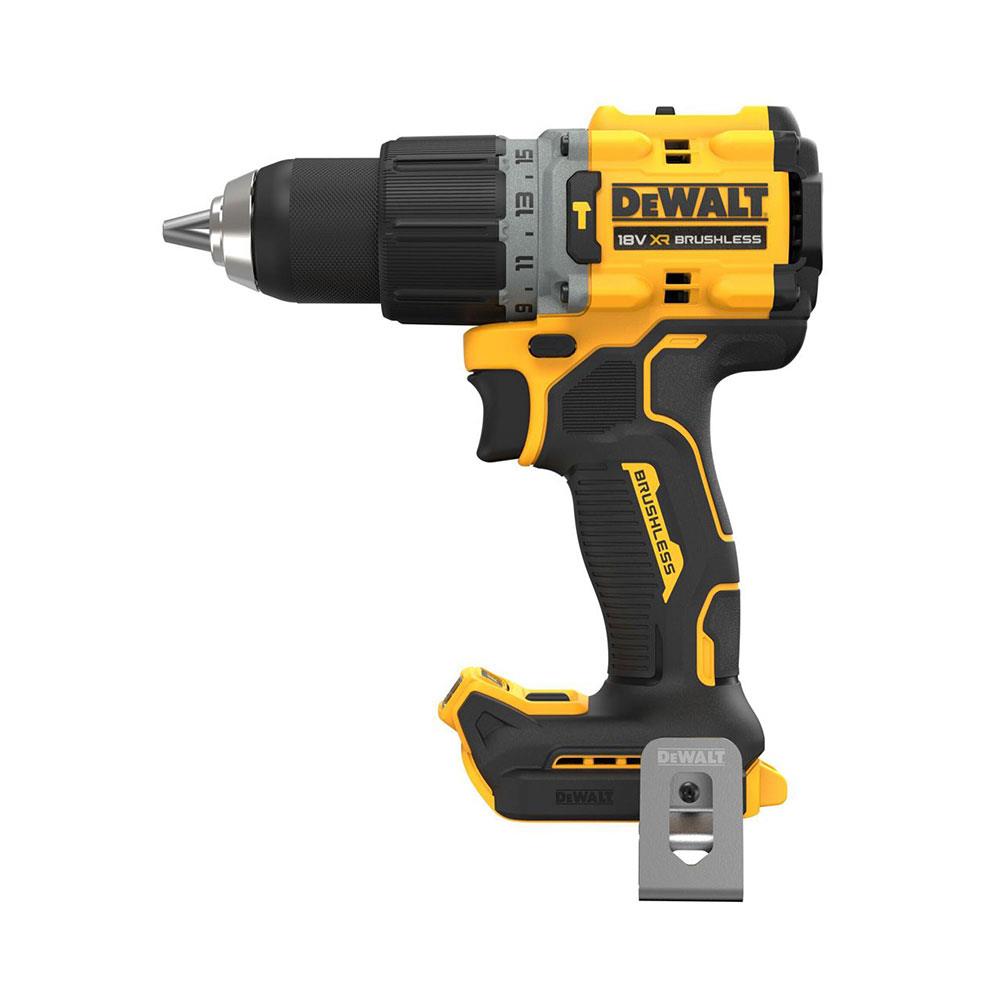 Dewalt POWERSTACK 18V XR Brushless Combi Hammer Drill Driver - Bare Unit