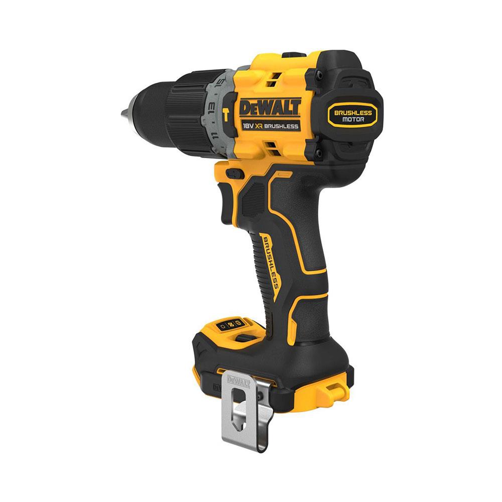 Dewalt POWERSTACK 18V XR Brushless Combi Hammer Drill Driver - Bare Unit