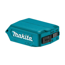 Makita 12V Max Li-ion CXT USB Adaptor Compact Cordless Power Source - Blue