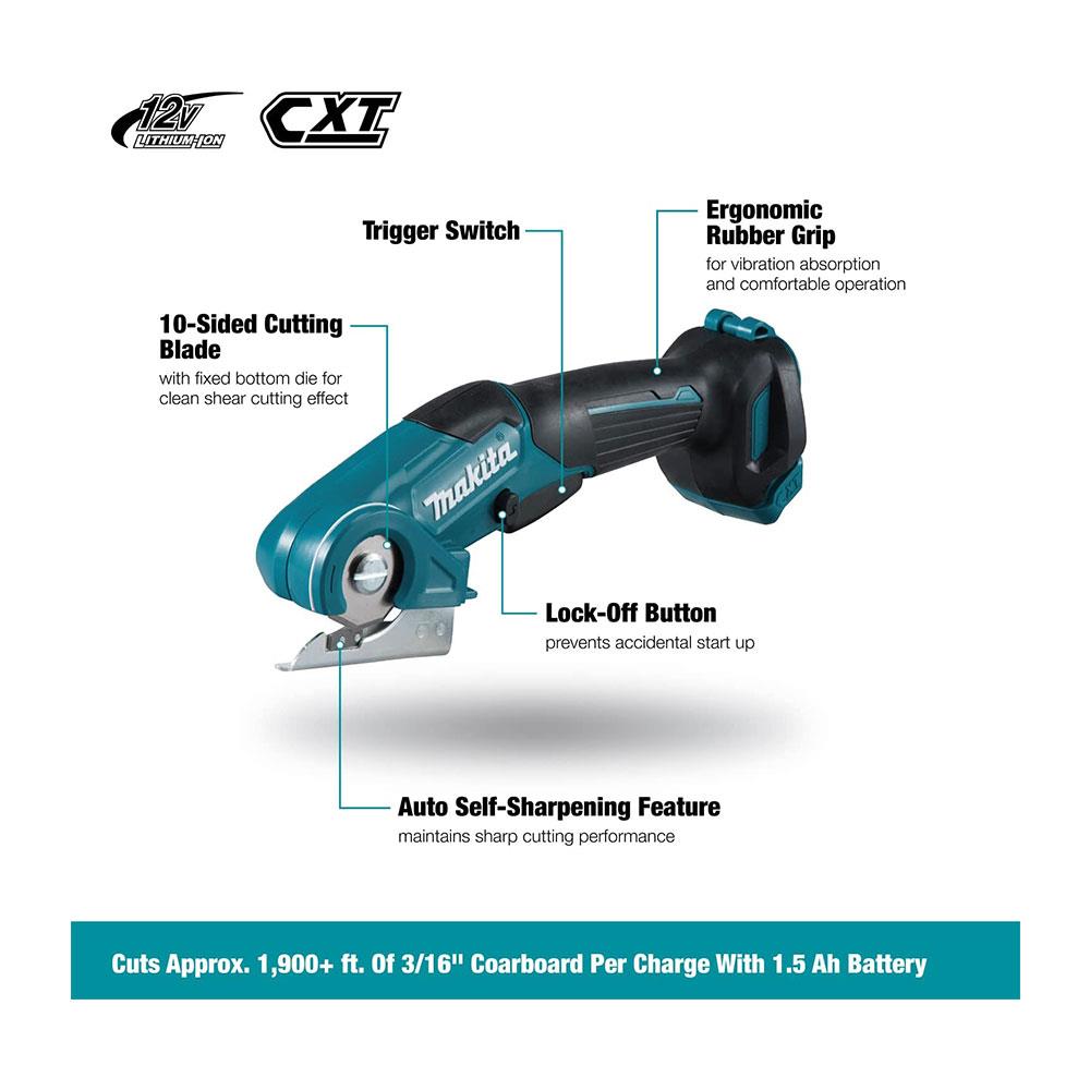 Makita 12V Max Li-ion CXT Multi-Cutter - Bare Unit Secondary image