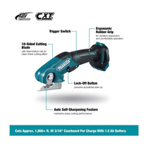 Makita 12V Max Li-ion CXT Multi-Cutter - Bare Unit