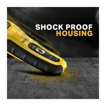 Wahl Lifeproof Wet/Dry Foil Shaver Dual Head Ear And Nose Trimmer Anti-Shock Fully Washable  - Yellow/Black