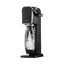 SodaStream Art Sparkling Water Maker Machine And 1 Litre Reusable Water Bottle With 60 Litre Quick Connect CO2 Gas Cylinder - Black