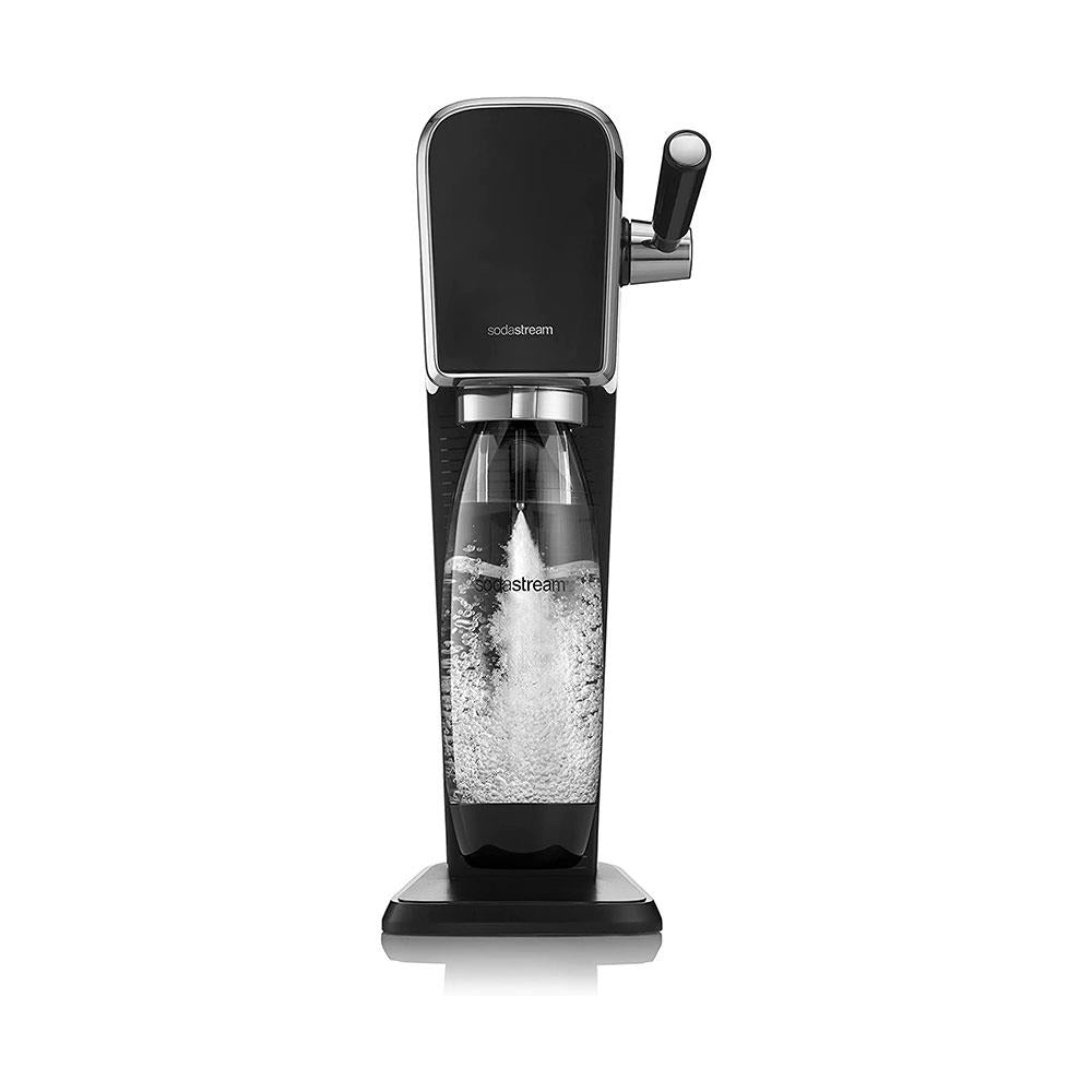 SodaStream Art Sparkling Water Maker Machine And 1 Litre Reusable Water Bottle With 60 Litre Quick Connect CO2 Gas Cylinder - Black Secondary image
