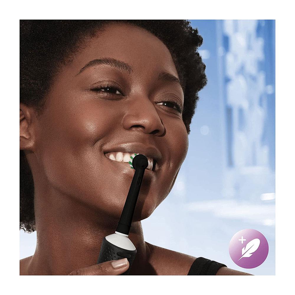 Oral-B Vitality Pro Electric Toothbrushes 2 Tooth Brush Heads 3 Modes Duo Pack Gift Edition - Black And White