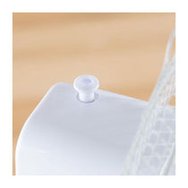 Daewoo 16 Inch Oscillating Pedestal Fan With 3 Speed Settings Adjustable Height - White -COL1648