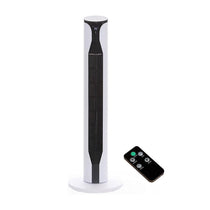 Daewoo 36 Inch Slimline Tower Fan Instant Cool Air With 3 Speed Settings Oscillation - White/Black