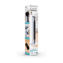 Daewoo 36 Inch Slimline Tower Fan Instant Cool Air With 3 Speed Settings Oscillation - White/Black