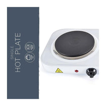 Lloytron Kitchen Perfected 2000W Double Hotplate Cast Iron Variable Heat Settings Power Indicator - White