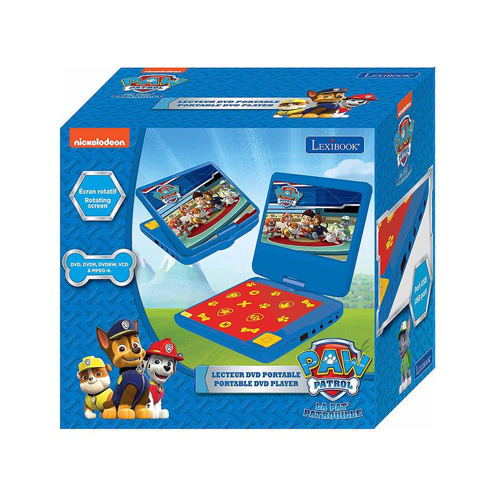 Lexibook Paw Patrol Portable DVD Player With Car Adaptor And Remote - Multicolour Secondary image