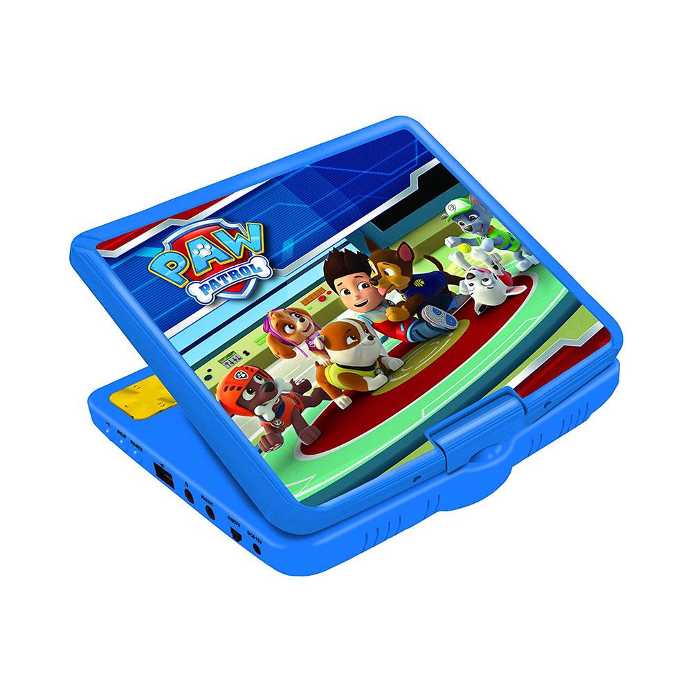 Lexibook Paw Patrol Portable DVD Player With Car Adaptor And Remote - Multicolour