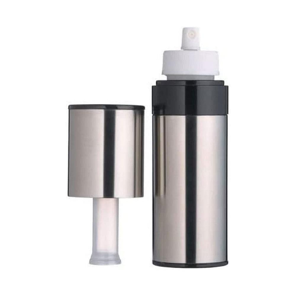 KitchenCraft MasterClass Oil Mist Sprayer Bottle Stainless Steel Pump Action 150ml - Silver Secondary image