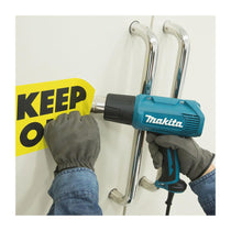 Makita Heat Gun 240V With Two Heat And Air Flow Settings 1600W - Blue/Black