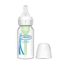 Dr Brown Options+ Anti-Colic Baby Feeding Bottle With Level 1 Teat Narrow Neck 120ml - 1 Pack