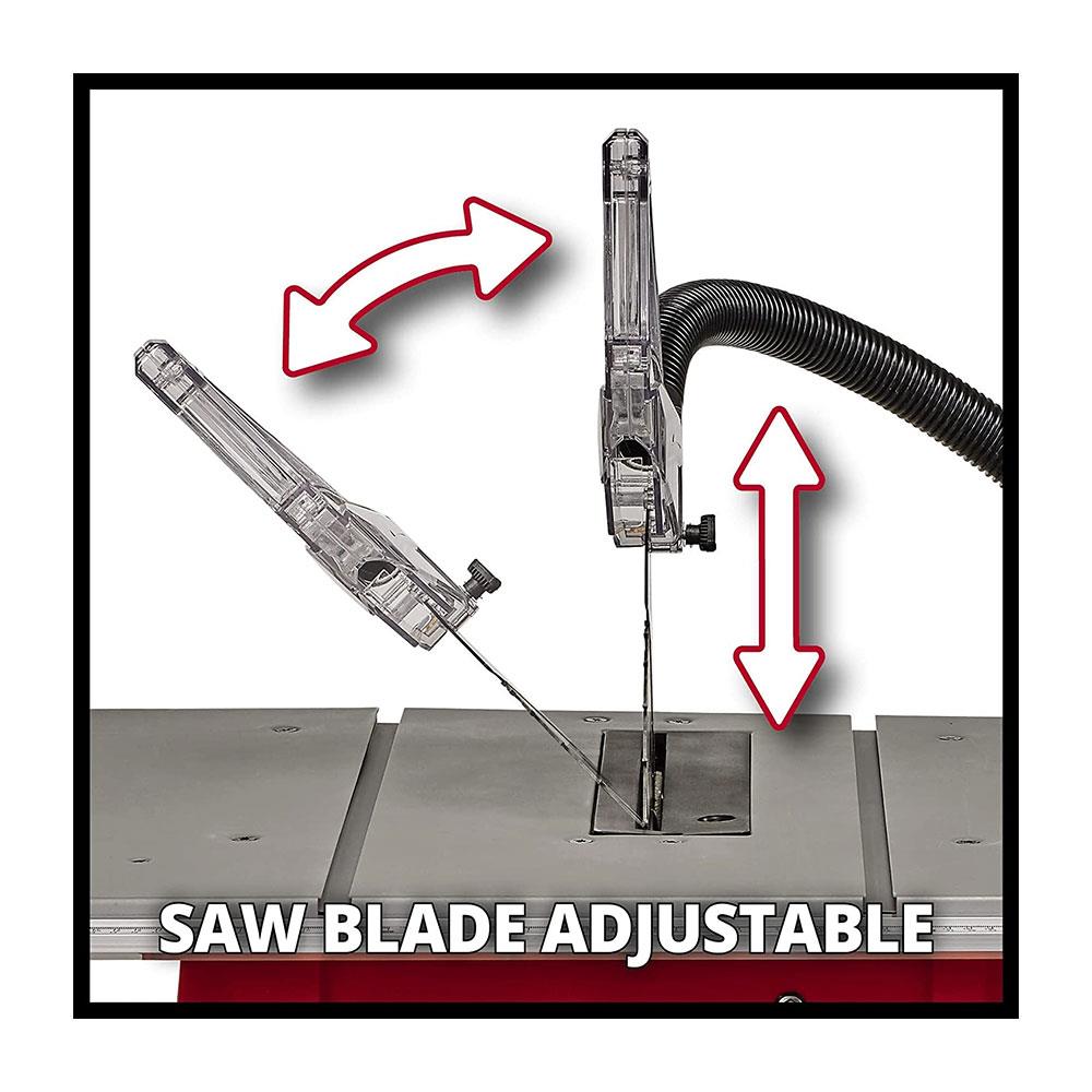 Einhell TC-TS 2025/2 U Table Saw Bench Type Circular Saw With Height/Angle Adjustment 2000W - Red