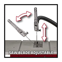 Einhell TC-TS 2025/2 U Table Saw Bench Type Circular Saw With Height/Angle Adjustment 2000W - Red