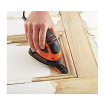 Black & Decker Mouse Detail Sander 55W With 10 Accessories In Softbag - Orange/Black