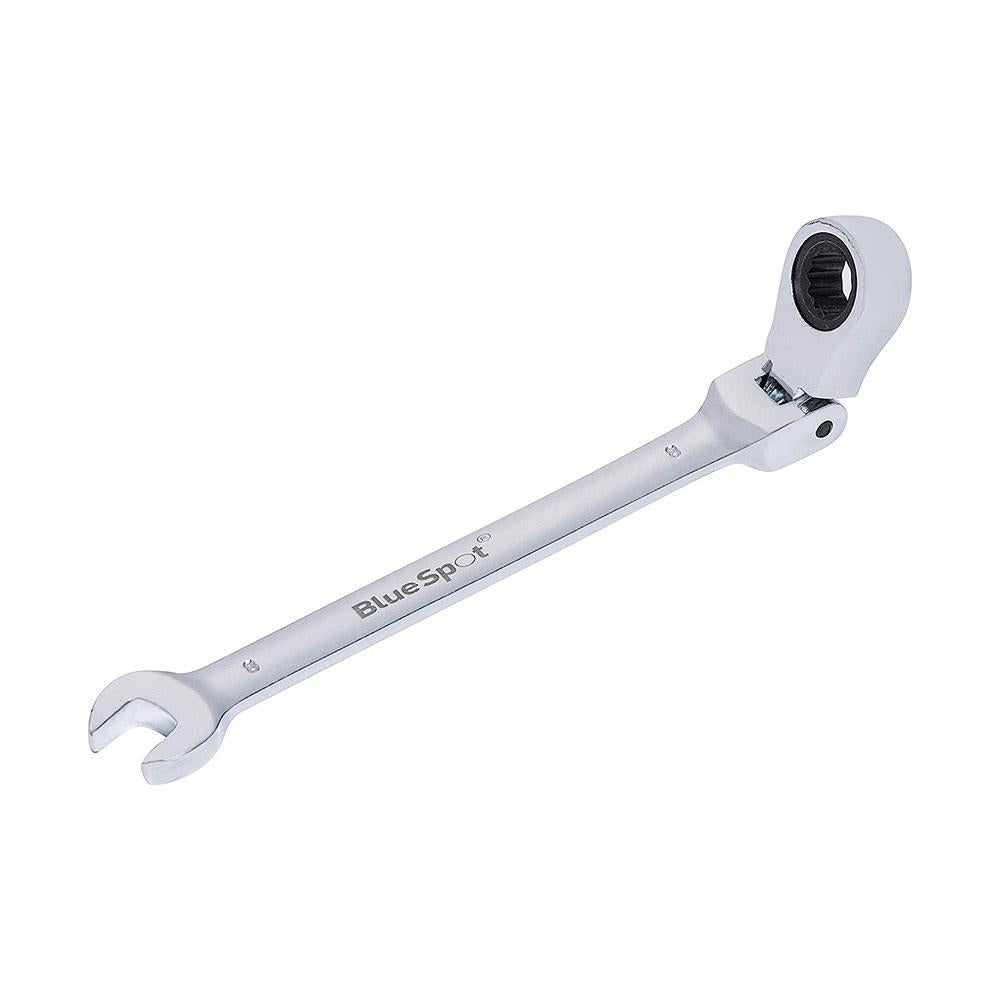 Blue Spot Tools Ratchet Spanners 8mm Chrome Vanadium Steel Flexible Head - Sliver Secondary image