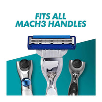 Gillette Mach3 Turbo Men Razor Blades Refills - 8 Pack