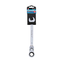 Blue Spot Tools Ratchet Spanner 19mm Chrome Vanadium Steel Flexible Head - Sliver