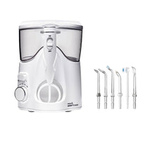 Waterpik Ultra Plus Water Flosser With 5 Tips And Advanced Pressure Control System With 10 Settings - White