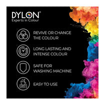 Dylon Wash & Dye Fabric Dye 350g For Clothes And Soft Furnishings - Intense Black