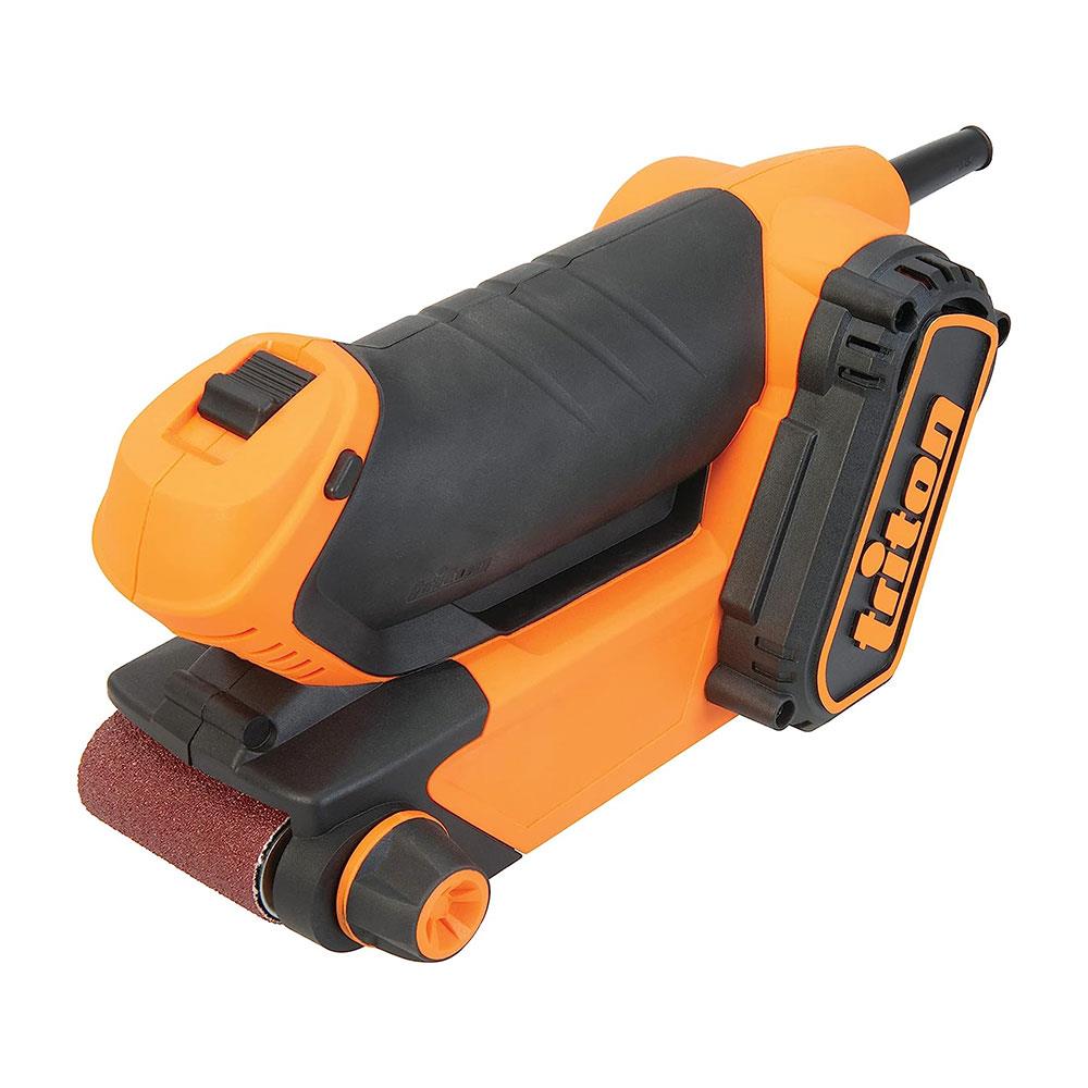Triton Palm Belt Sander 450W 64mm TCMBS - Orange/Black
