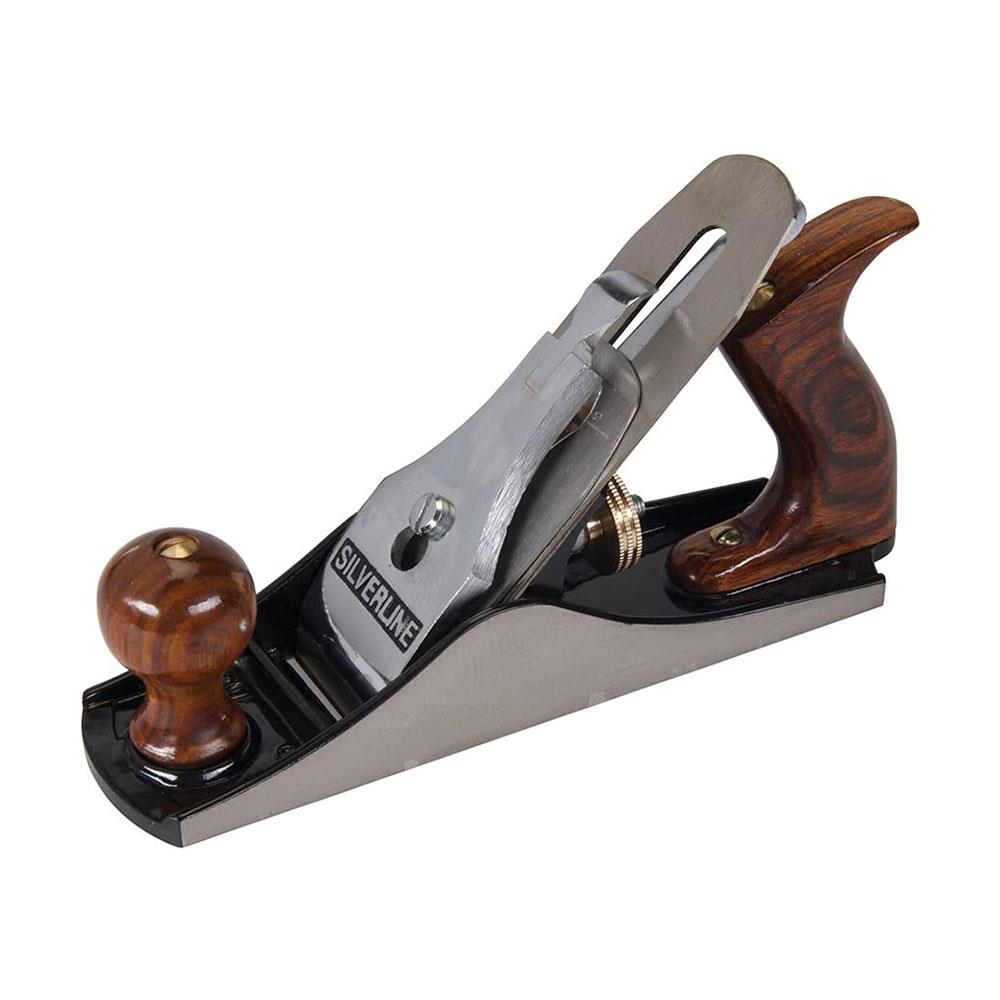 Silverline Hand Plane No. 4 50 x 2mm Blade - Rosewood/Silver Main image