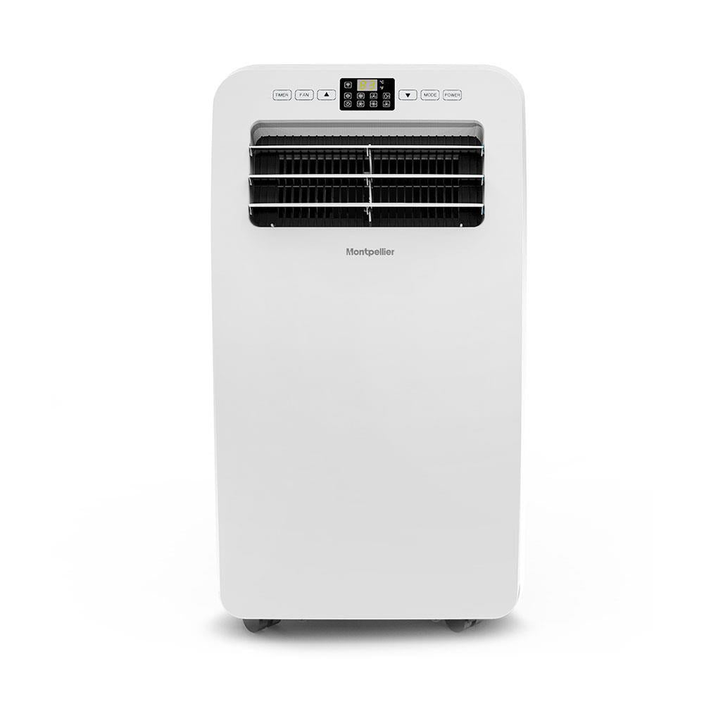 Montpellier 9000BTU 4-In-1 Air Conditioning Unit With Remote Control 1000W - White