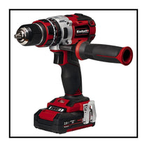 Einhell Power X-Change 18V Cordless Combi Drill And Impact Driver Set With Battery And Charger Storage Bag - Red