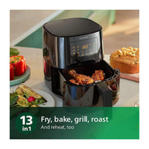 Philips 5000 Series Airfryer With 13-In-1 Cooking Functions Wifi Alexa Compatible 1400W 4.1 Liter - Black
