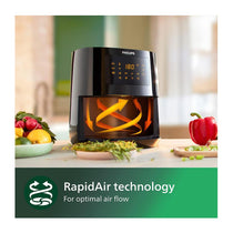 Philips 5000 Series Airfryer With 13-In-1 Cooking Functions Wifi Alexa Compatible 1400W 4.1 Liter - Black