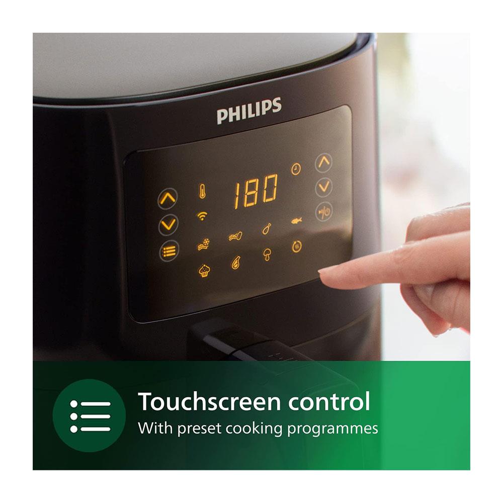 Philips 5000 Series Airfryer With 13-In-1 Cooking Functions Wifi Alexa Compatible 1400W 4.1 Liter - Black