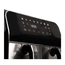 SIA Dual Zone Air Fryer With 8 Healthy Pre-Set Program 1700W 8 Liters - Black