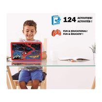 Lexibook SpiderMan Bilingual Educational Laptop With 124 Activites - Multicolour