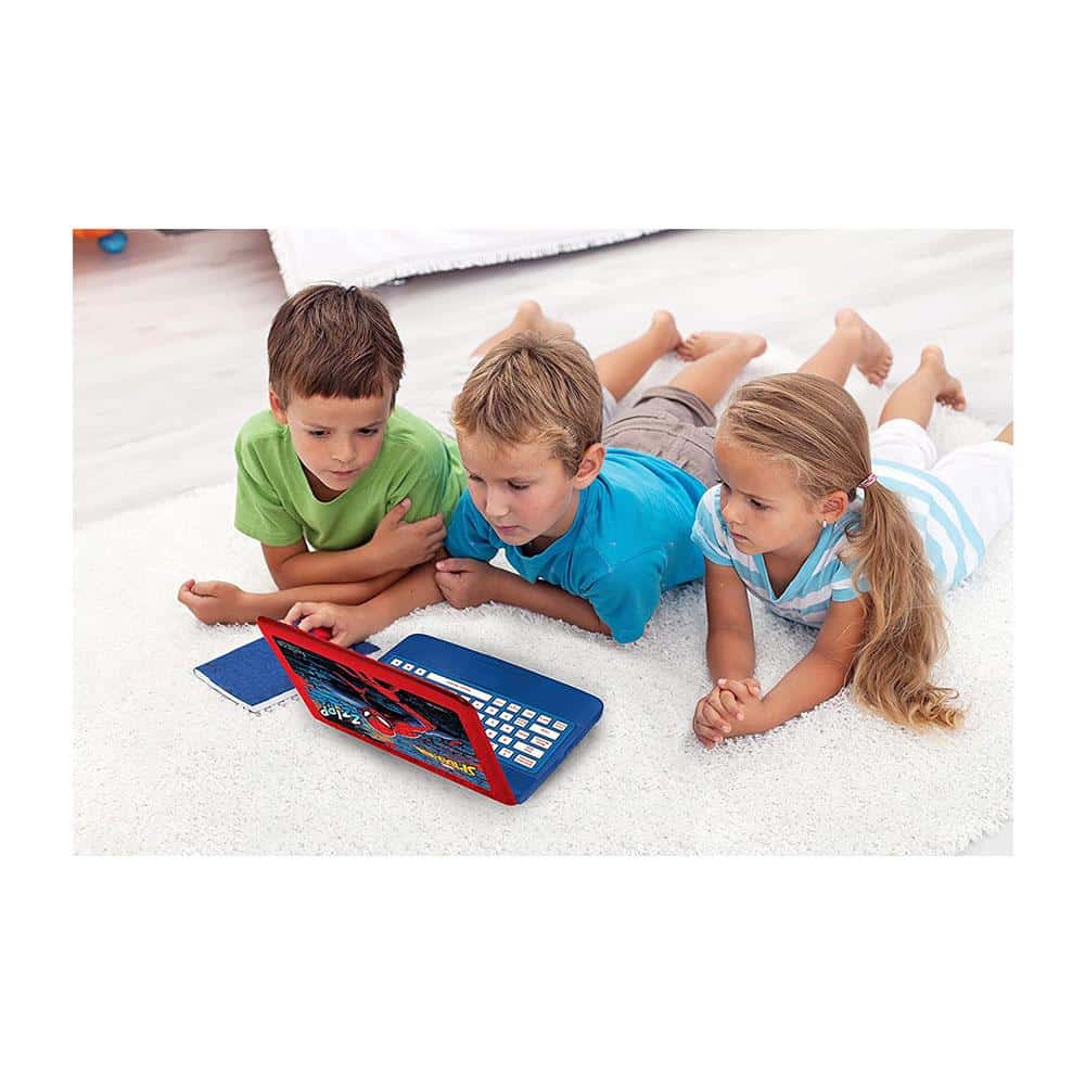 Lexibook Spider-Man Bilingual Educational Laptop With 124 Activites - Multicolour