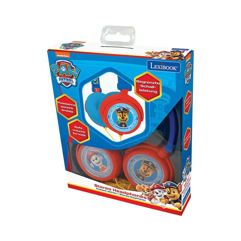 Lexibook Paw Patrol Stereo Headphones With Volume Limiter - Multicolour