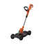 Black & Decker 3 In 1 Electric Grass Strimmer 30cm 550W 240V - Orange/Black
