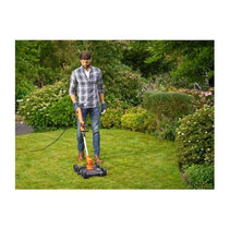 Black & Decker 3 In 1 Electric Grass Strimmer 30cm 550W 240V - Orange/Black
