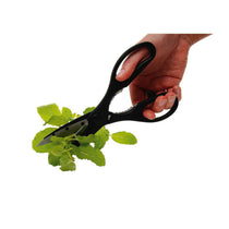 KitchenCraft 3-In-1 Kitchen Multi-Purpose Scissors 21cm With Bottle Opener Stainless Steel Blades - Black