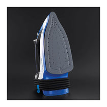 Russell Hobbs Steam Iron 2400W Easy Store Wrap and Clip 320ml Water Tank - Blue